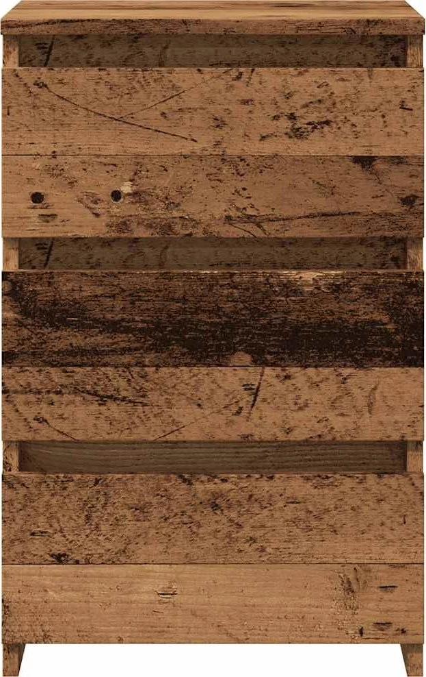 Naktinės spintelės, 2vnt., medienos, 40x35x62,5cm, mediena