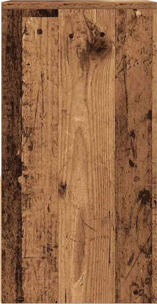 Naktinės spintelės su stalčiumi, 2vnt., medienos, 35x34x66,5cm