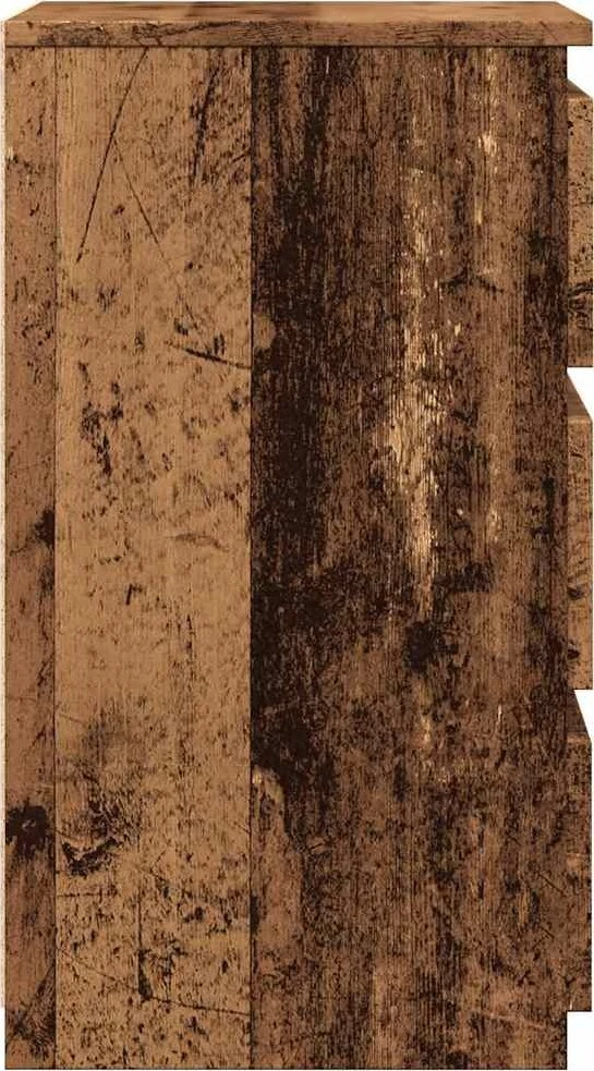 Spintelė prie lovos Old Wood 40x35x62,5 cm Engineered Wood