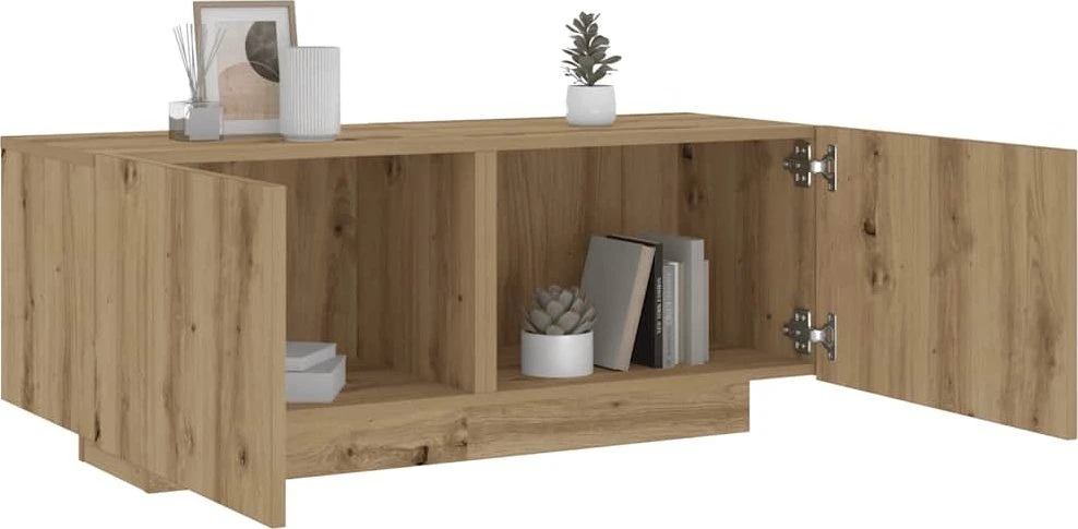 lovos spintelė Artisan ąžuolas 100x35x40 cm inžinerinė mediena