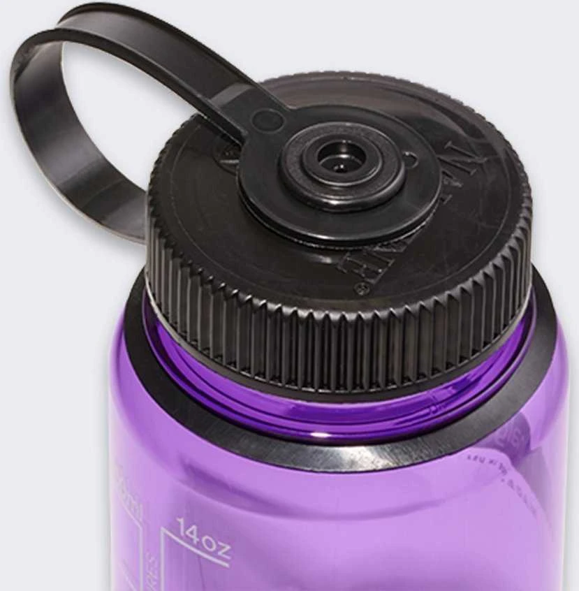 Gertuvė Nalgene buteliukai su plačiu kandikliu WM 05 L PURPL