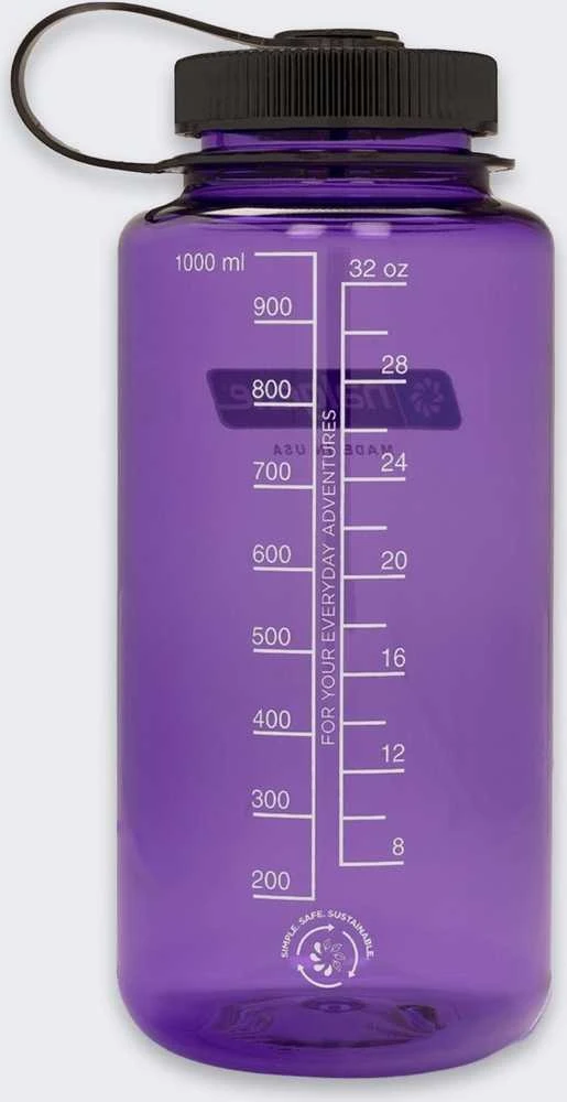 Gertuvė Nalgene plačiakaklis butelis WM 10 l violetinis