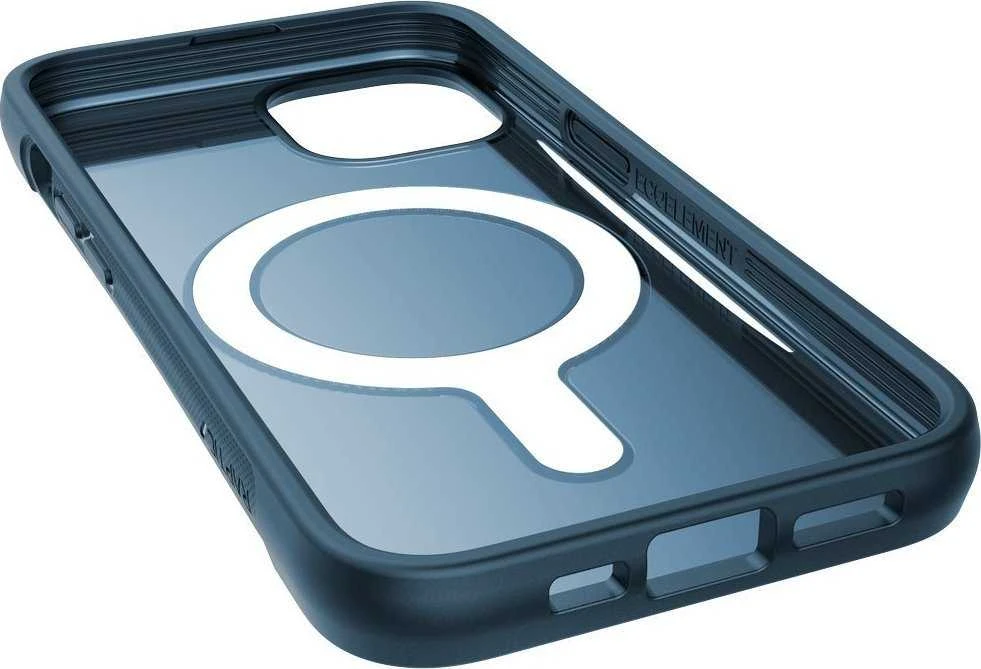 Raptic X-Doria Clutch iPhone 14 MagSafe dėklas telefonui mėlynos spalvos
