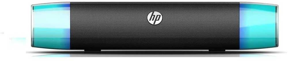 Kompiuterio kolonėlės HP Soundbar DHE-6010, 6W, juoda, 3,5 mm jack/ Bluetooth, pašvietimas
