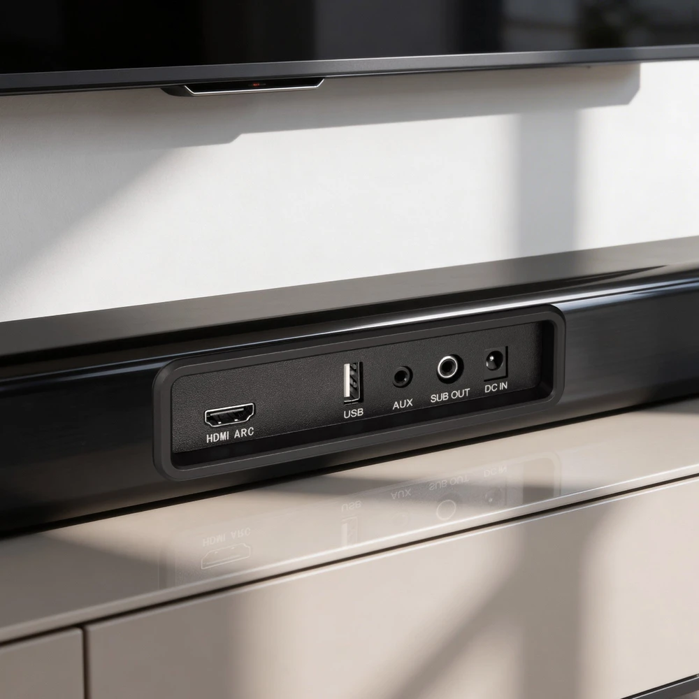 Namų kino sistema Kruger & Matz Soundbar „KrugerMatz Universe 2.1“ garso juosta