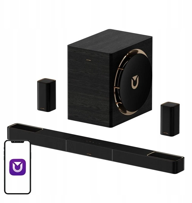 Namų kino sistema „Ultimea Skywave X70“ garso juosta