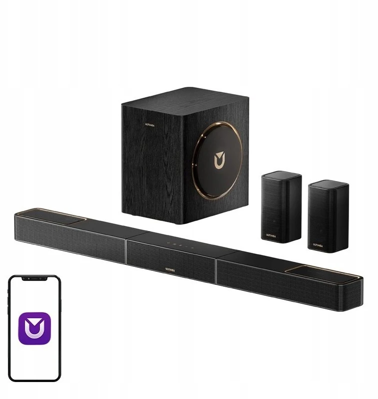 Namų kino sistema „Ultimea Skywave X40“ garso juosta