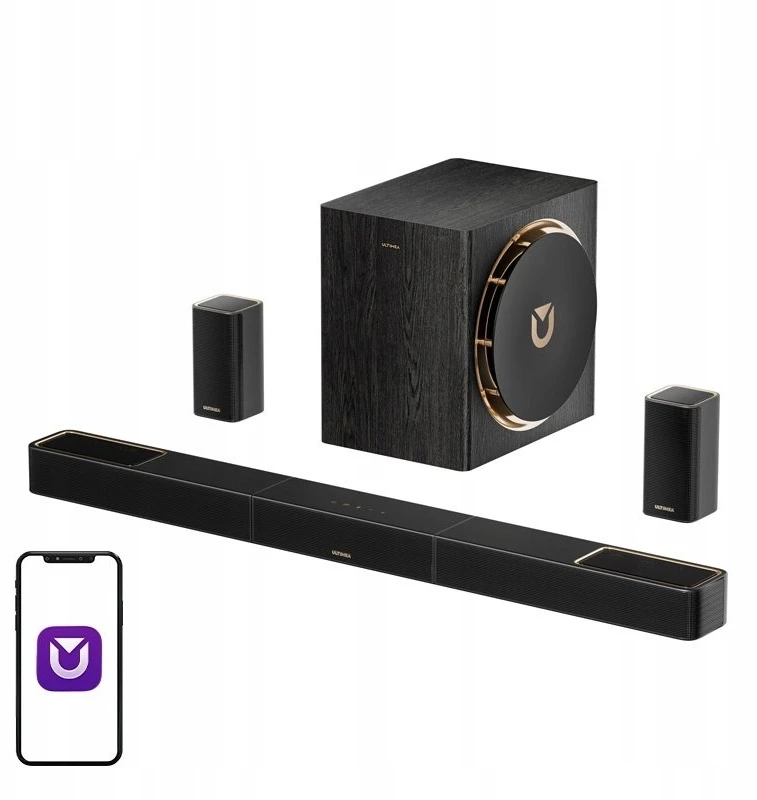 Namų kino sistema „Ultimea Skywave X50“ garso juosta