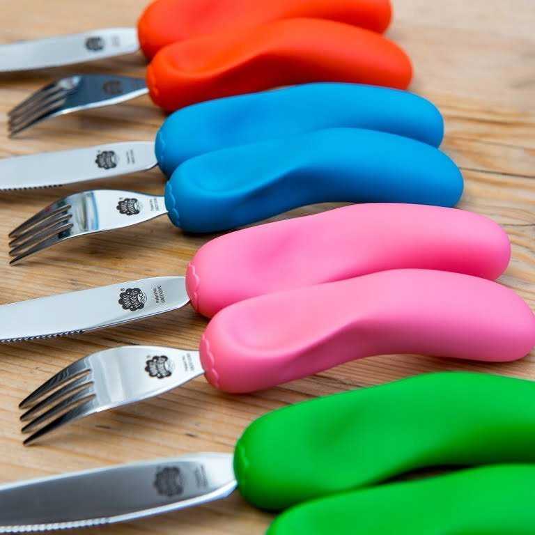 Nanas Manners 3 STAGE TEAL Mėlynas Stalo įrankiai 3-9 m