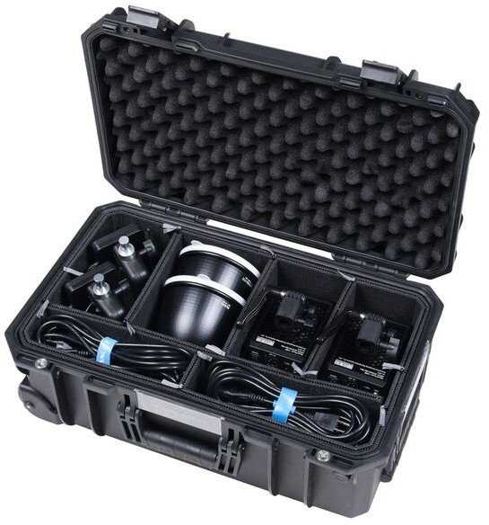 Rinkinys studijinis Nanlite FC-120B 2KIT-PT Dvispalvis Apšvietimo rinkinys
