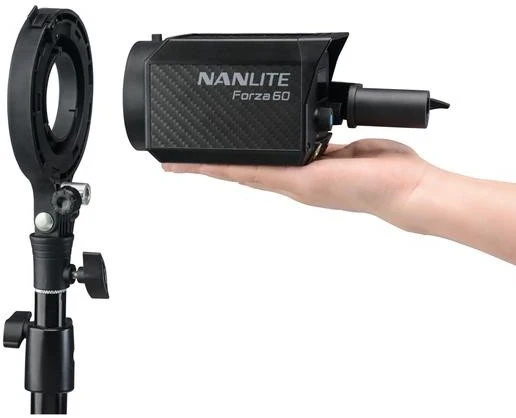 Nanlite Forza 60 Bowens adapterio jungtis