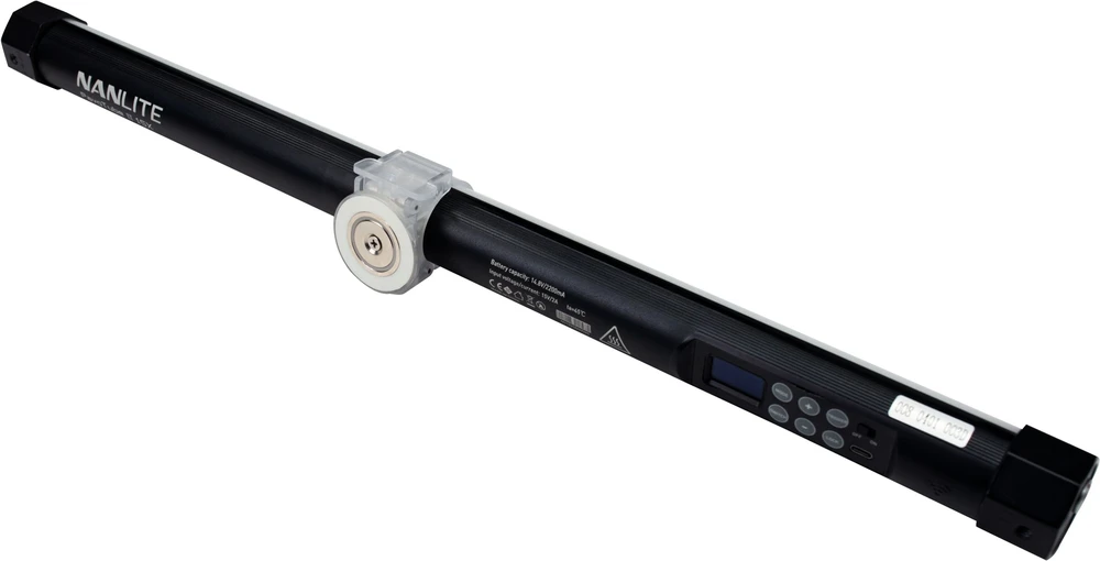NANLITE PAVOTUBE TRANSPARENT T12 CLIP WITH MAGNET