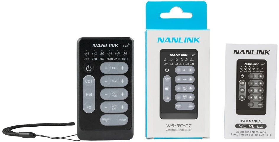 Nanlite rgb remote control