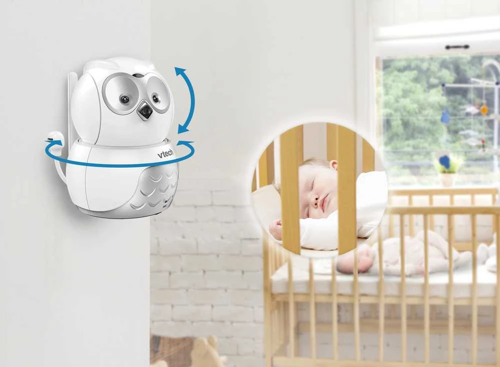 Vaizdo kūdikio monitorius su LCD ekranu ir kamera Vtech BM5550 Owl