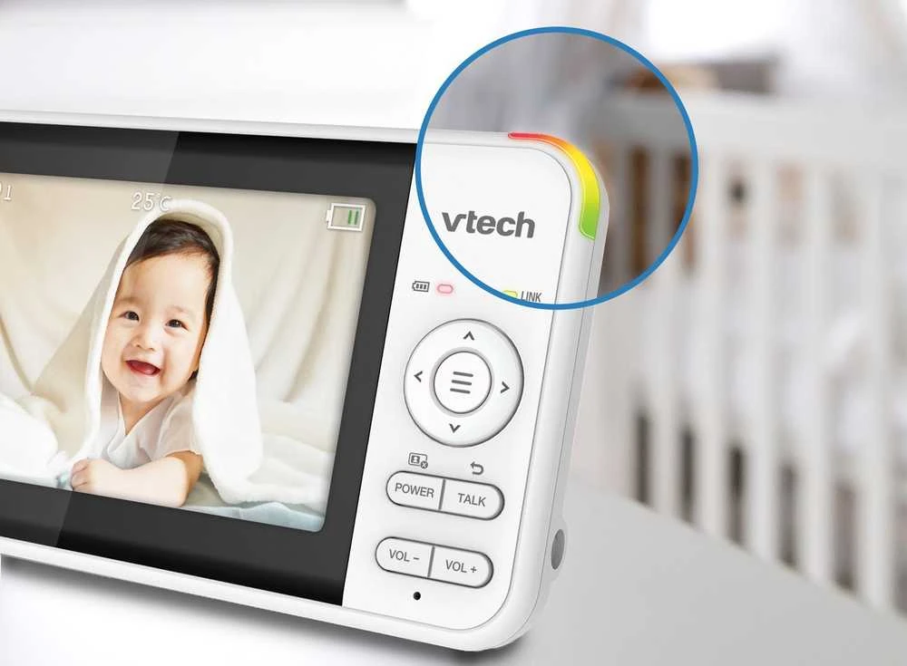 Vaizdo kūdikio monitorius su LCD ekranu ir kamera Vtech BM5550 Owl