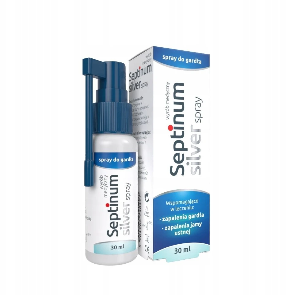Tech Septinum Sidabrinis spray do gardła 30ml