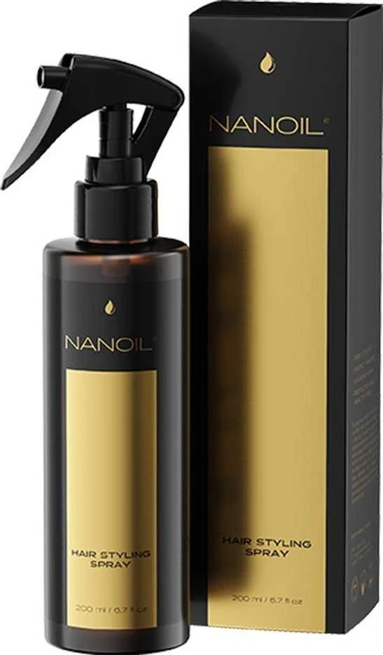 Nanoil "Nanolash" plaukų modeliavimo lakas 200ml