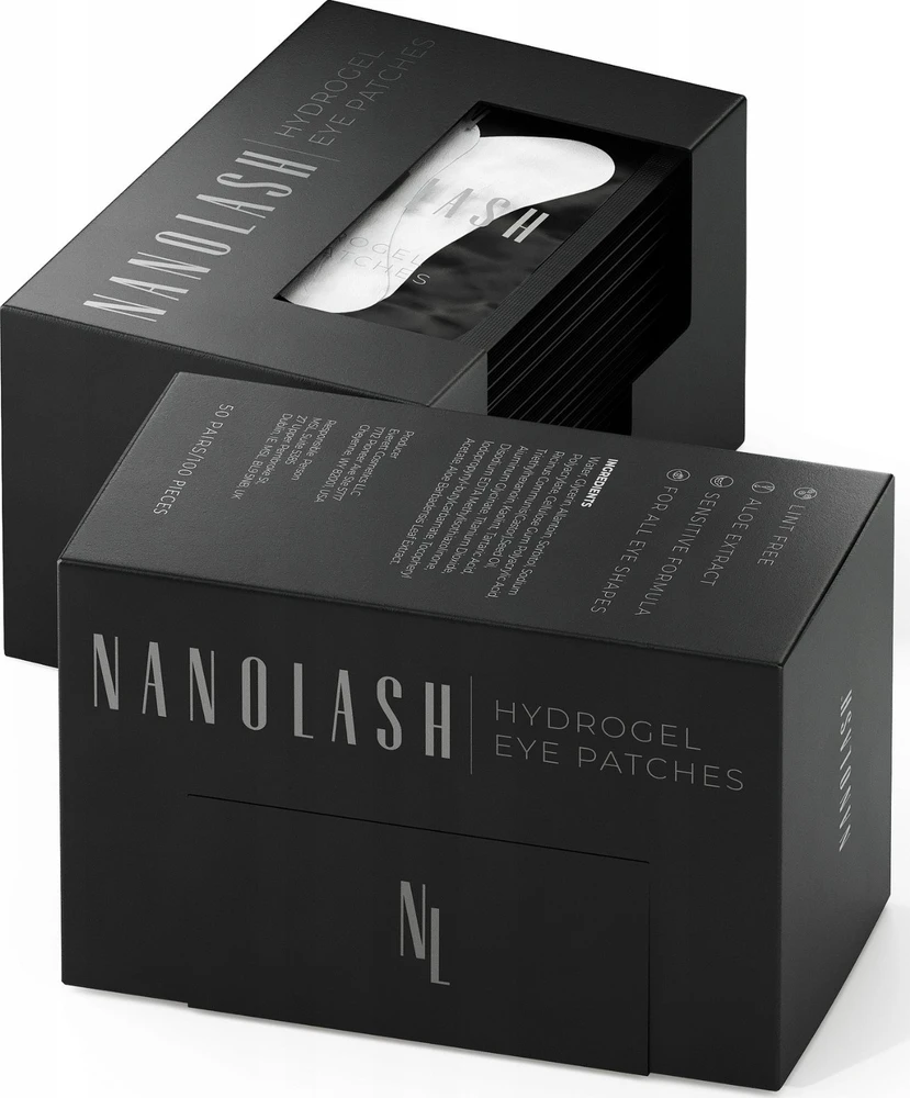 Nanolash hidrogeliniai akių pleistrai 25 U