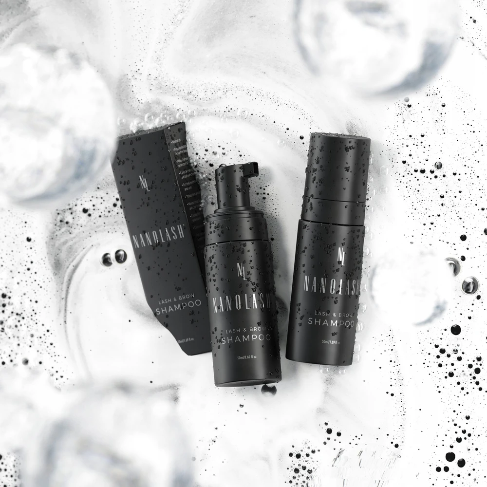 Nanolash blakstienų ir antakių šampūnas, 50 ml