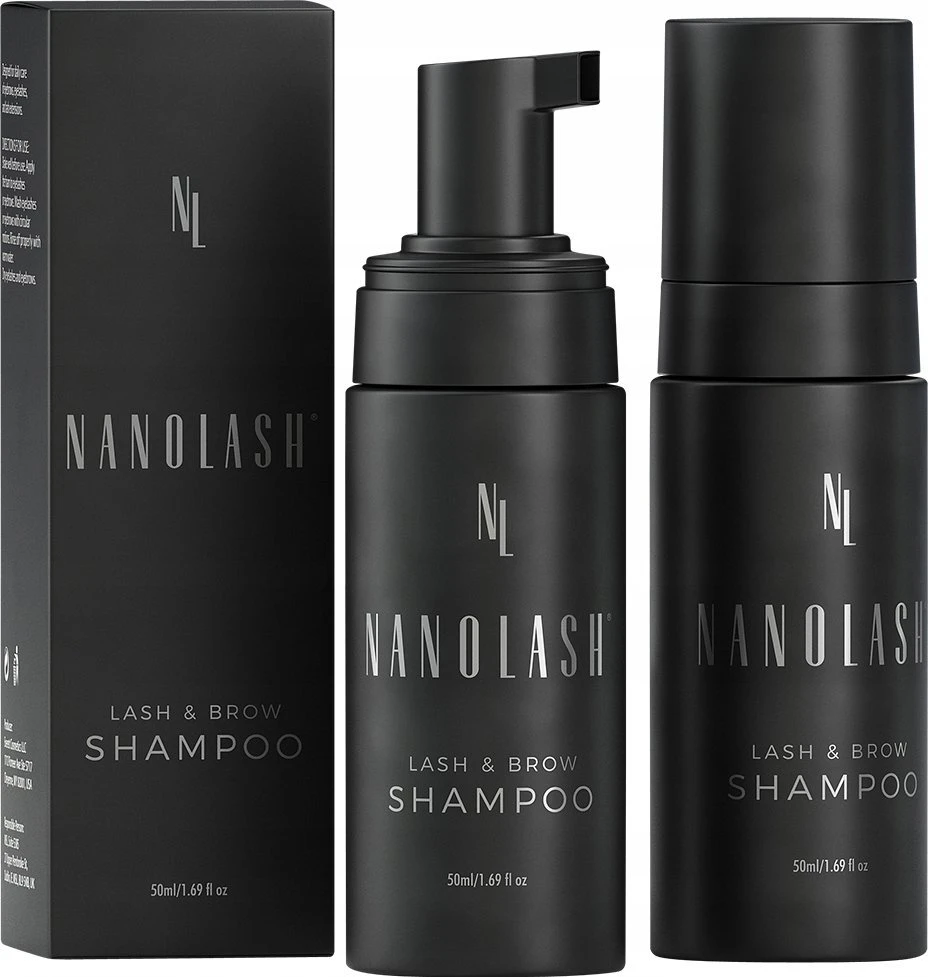 Nanolash blakstienų ir antakių šampūnas, 50 ml