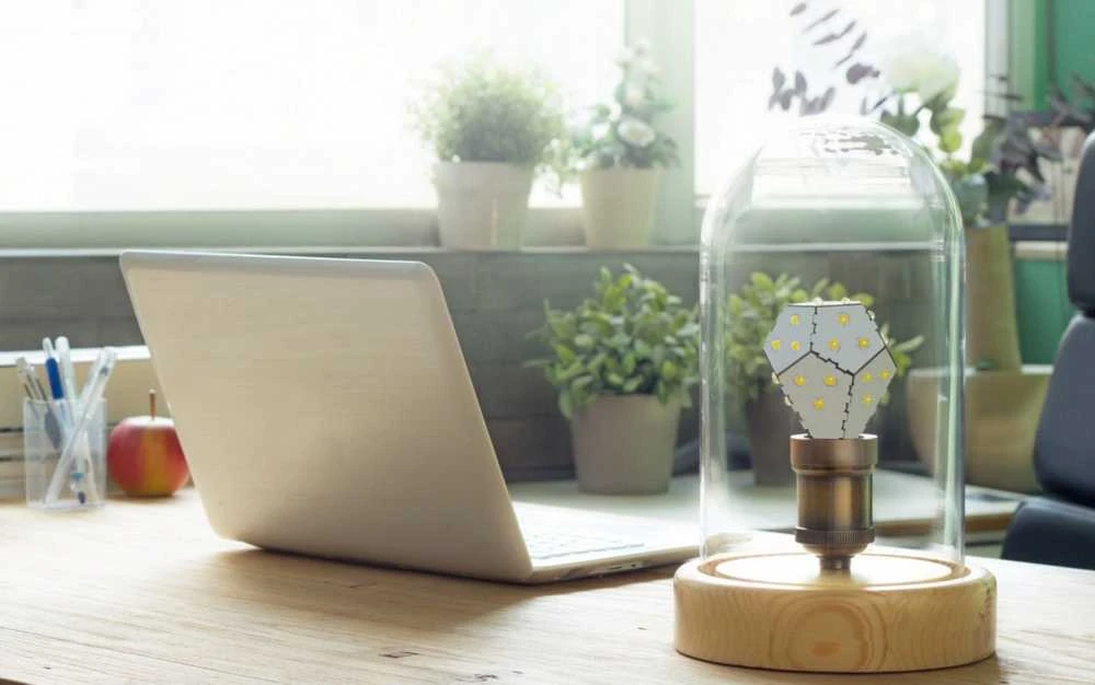 Nanoleaf One LED lemputė E27, 1200 liumenų, 3000K, balta (NL02-1200WN240E27)