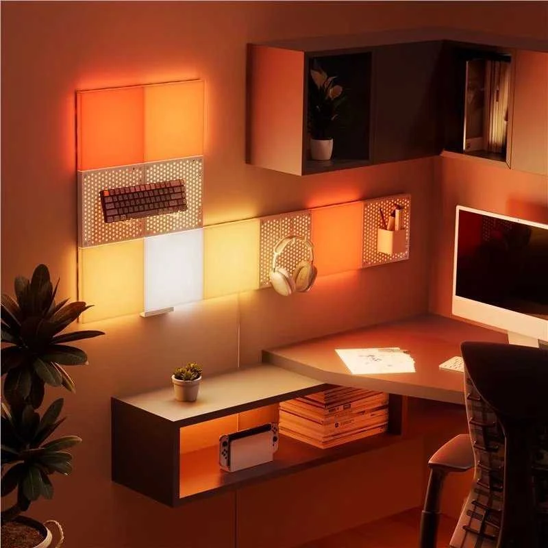 Nanoleaf Blocks Pegboard priedų rinkinys (1 skydelis)