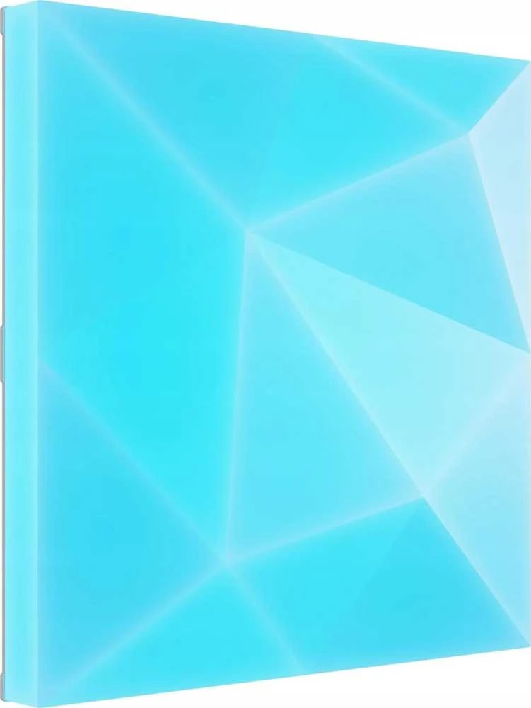 „Nanoleaf Blocks“ tekstūruotų didelių kvadratų papildomas rinkinys (2 panelės) | 16 mln. spalvų