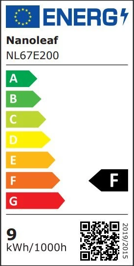 Nanoleaf Essentials Smart A60 lemputė B22 Matter 9W 806Lm RGBCW 2700-6500K | B22 | 8,5 W | RGBCW | Bluetooth, siūlai