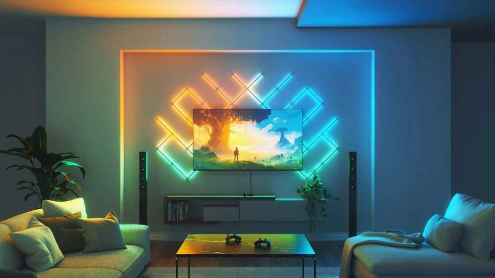 Nanoleaf 4D Screen Mirror + Lightstrip Kit (TVs & Monitors Up to 85″)