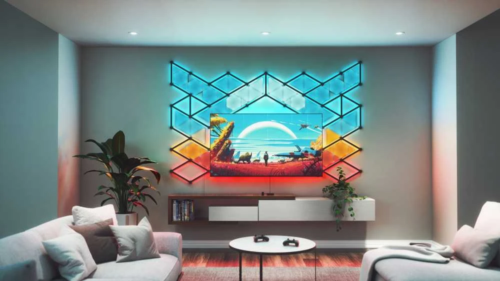 Nanoleaf 4D Screen Mirror + Lightstrip Kit (TVs & Monitors Up to 85″)