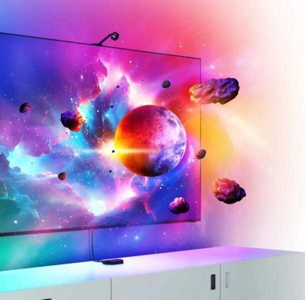 Nanoleaf 4D Screen Mirror + Lightstrip Kit (TVs & Monitors Up to 85″)
