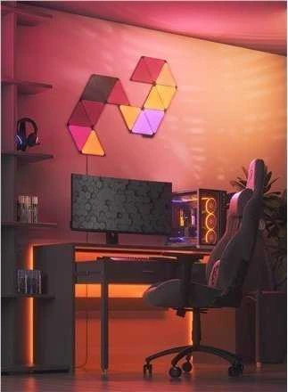 Nanoleaf | Shapes Juodas Triangles Expansion Pack (3 panels) | 42 W | WiFi