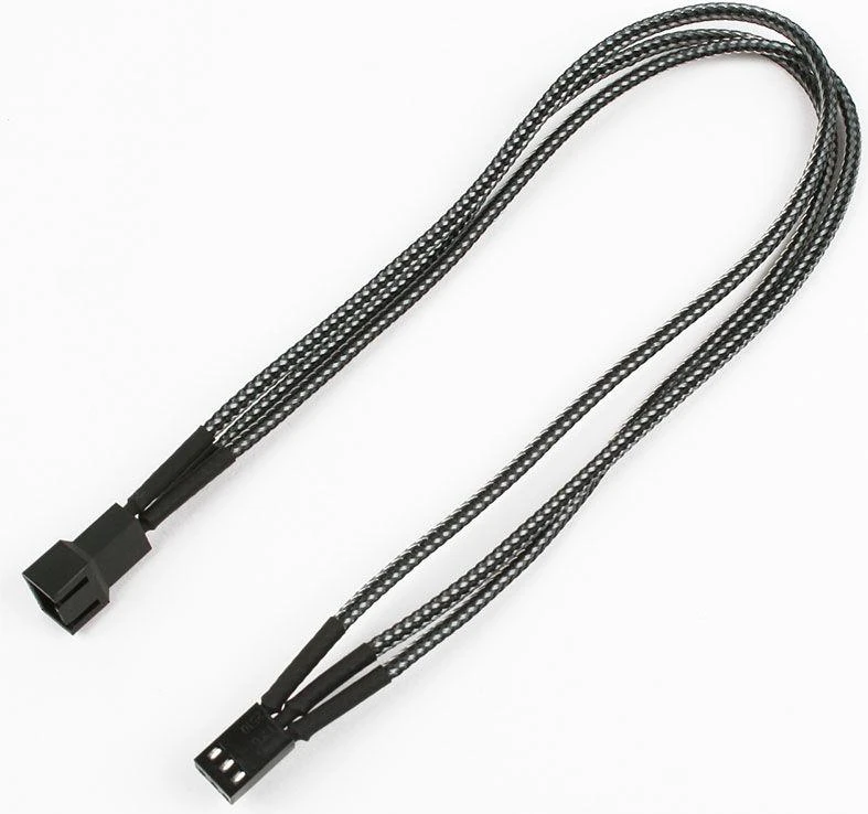 Nanoxia 3 kontaktų Molex - 0,3 m - 0,3 m - Molex (3 kontaktų) - Molex (3 kontaktų) - Vyriškas / moteriškas - Tiesus - Tiesus