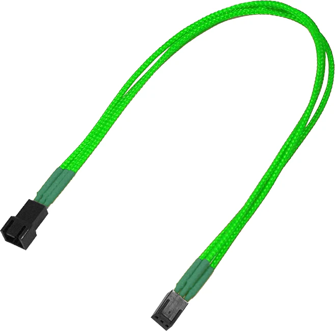 Nanoxia 3-pin - 3- pin, 0,3m, šviesiai žalia (NX3PV3ENG)