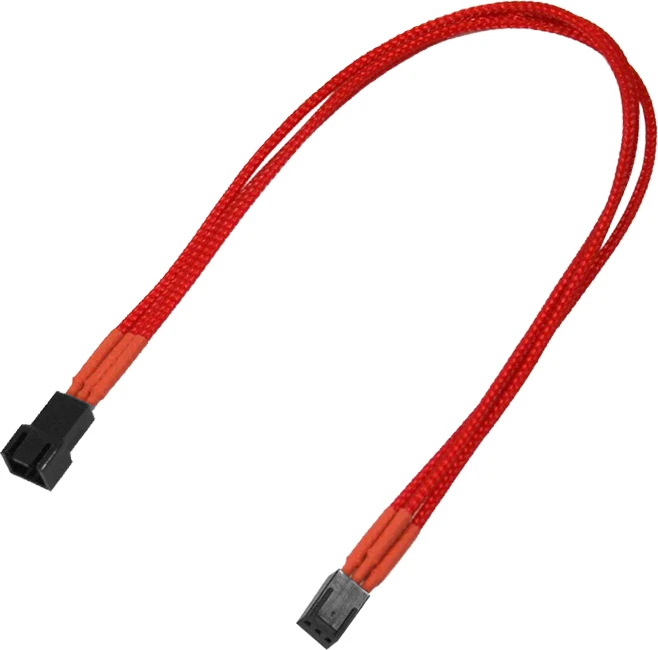 Nanoxia 3-pin - 3- pin, 0,3m, raudona (900300017)