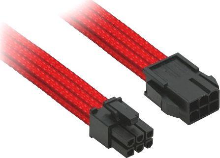 Nanoxia PCIe 6-pin - PCIe 6-pin, 0.3m, Raudona (NX6PV3ER)