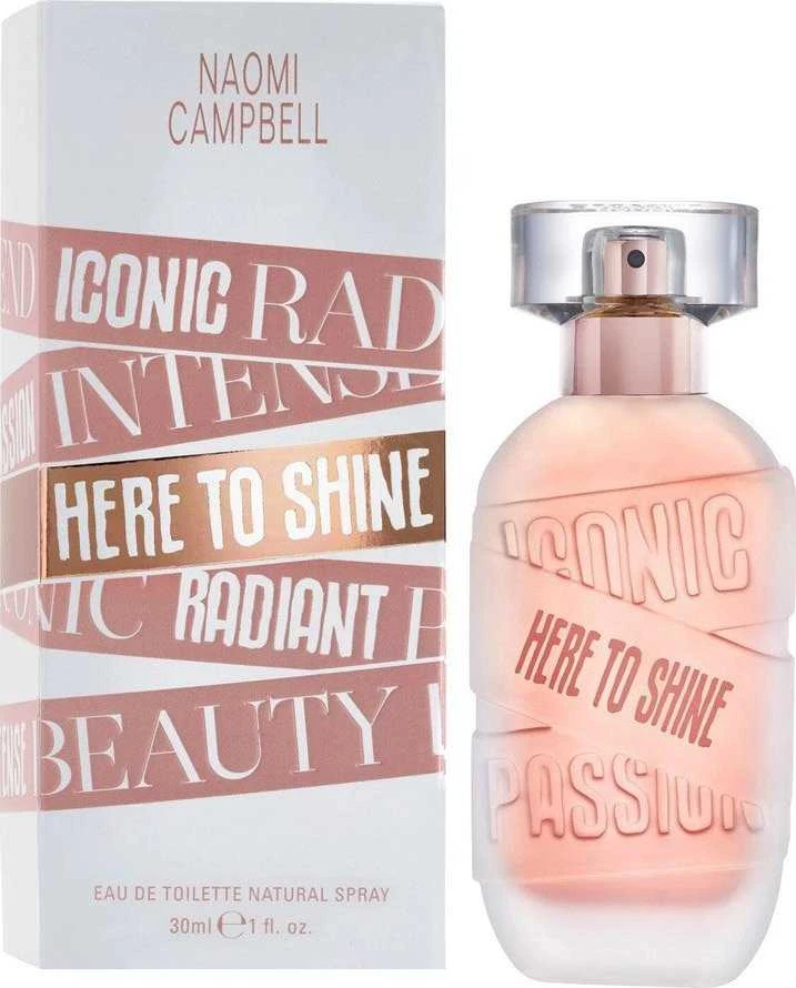 Naomi Campbell Here To Shine EDT tualetinis vanduo moterims, 30 ml