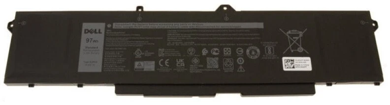 Dell 97 Wh 6 celių ličio jonų pakaitinė baterija