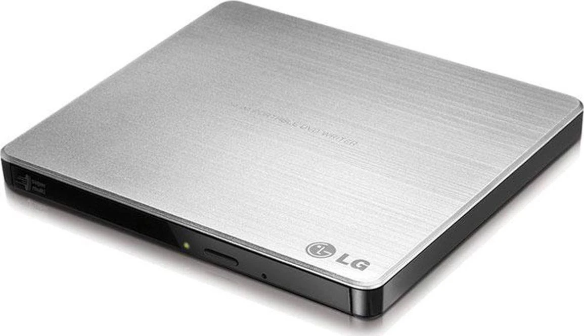 LG Hl Data Storage H.L duomenų saugykla | Itin plonas nešiojamas DVD rašytuvas | GP60NS60 | Sąsaja USB 2.0 | DVD±R/RW | CD skaitymo greitis 24 x | CD įrašymo greitis 24 x | Sidabras | Stalinis kompiuteris / Nešiojamasis kompiuteris