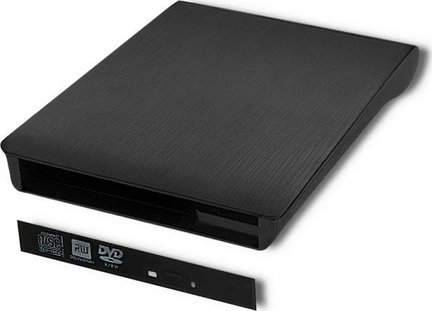 QOLTEC išorinis USB 2.0 12,7 mm SATA optinio disko dėklas