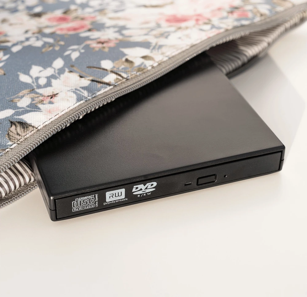 Diskų įrenginys Reagle Išorinis USB CD-R/DVD-ROM/RW slim diskų įrenginys nešiojamas rašytuvas laptopui