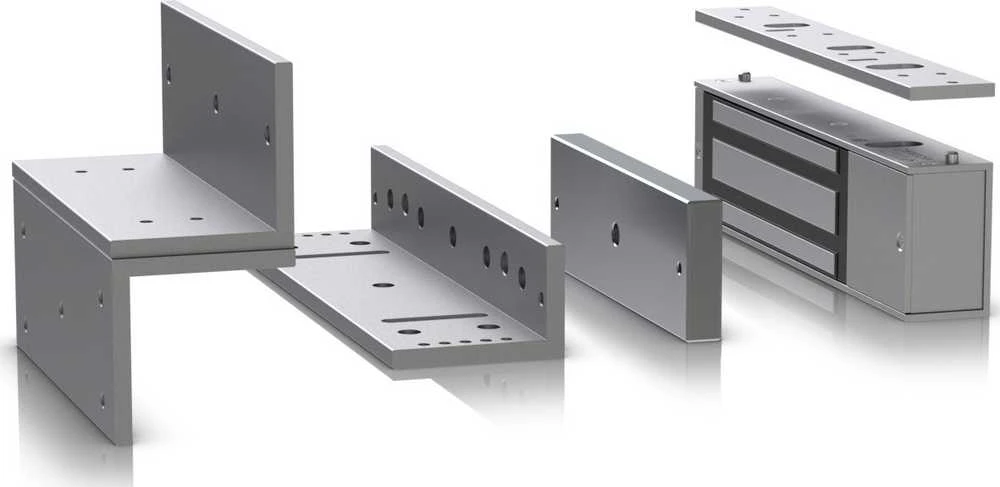 Ubiquiti UA-Lock-Magnetic-540kg elektromagnetinė spyna, juoda, pilka