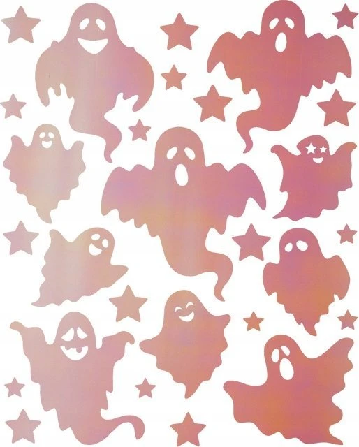 Naplamki Karštieji perkėlimo lipdukai drabužiams Ghosts OZ0010