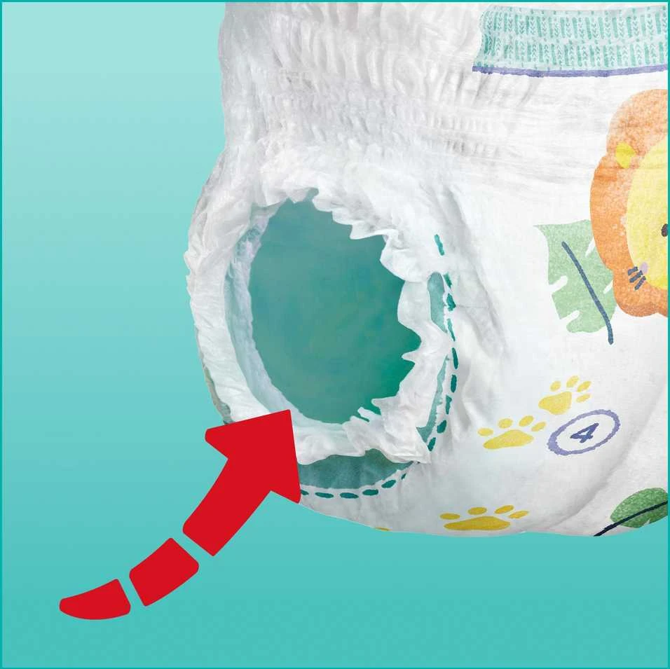 Sauskelnės-kelnaitės Pampers Pants, 4 Dydis, 9–15kg, 176 vnt.