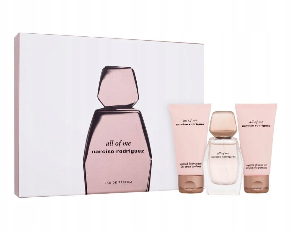 Narciso Rodriguez All Of Me EDP rinkinys moterims (EDP, 50 ml + kūno losjonas, 50 ml + dušo želė, 50 ml)