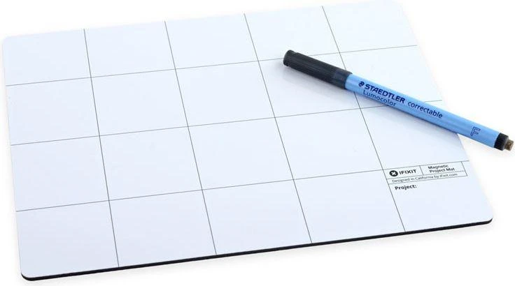 „iFixit Pro Magnetic Project Mat“ magnetinis kilimėlis elektronikos remontui