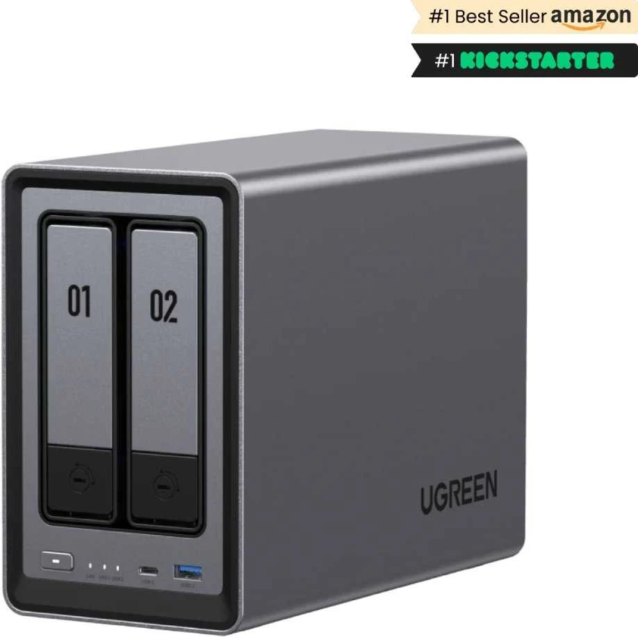 NAS serveris UGREEN NASync DXP2800, 2 skyrių