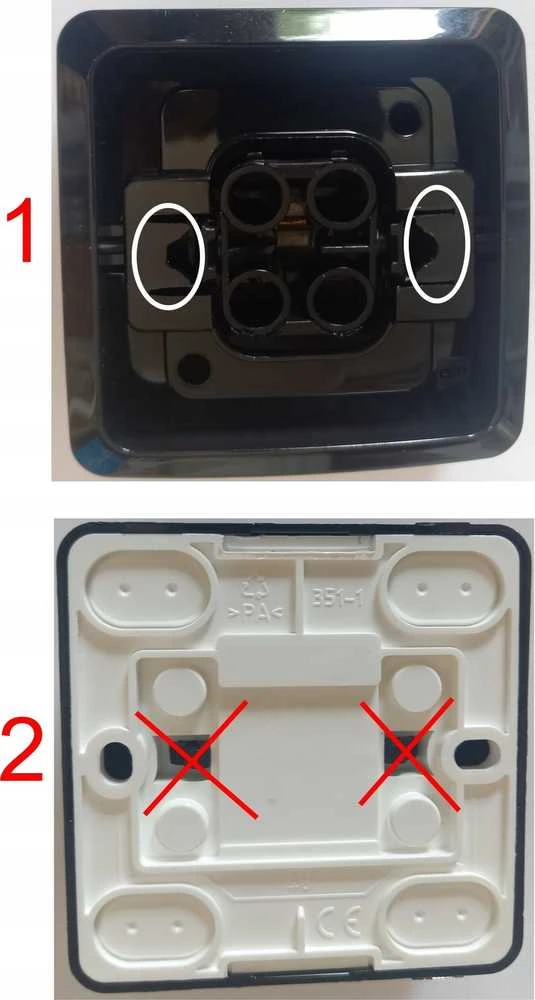 LAIPTINĖS JUNGIKLIS BERG/3712-09/EPN 250 V 10 A Elektro-Plast