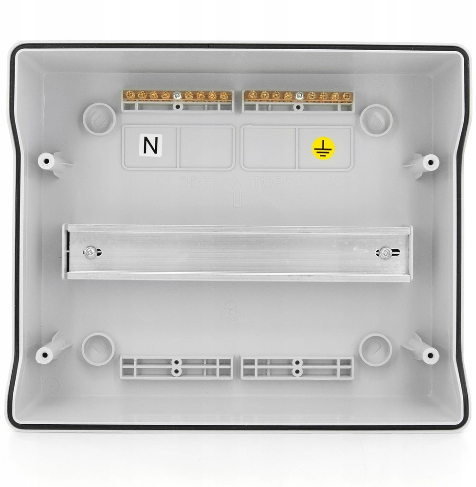 Nasielsk Els Elektrotechnika RN66-12 Hermetiškas paviršinis skirstomasis įrenginys IP66 12 - RN66-12 modulinė dėžutė