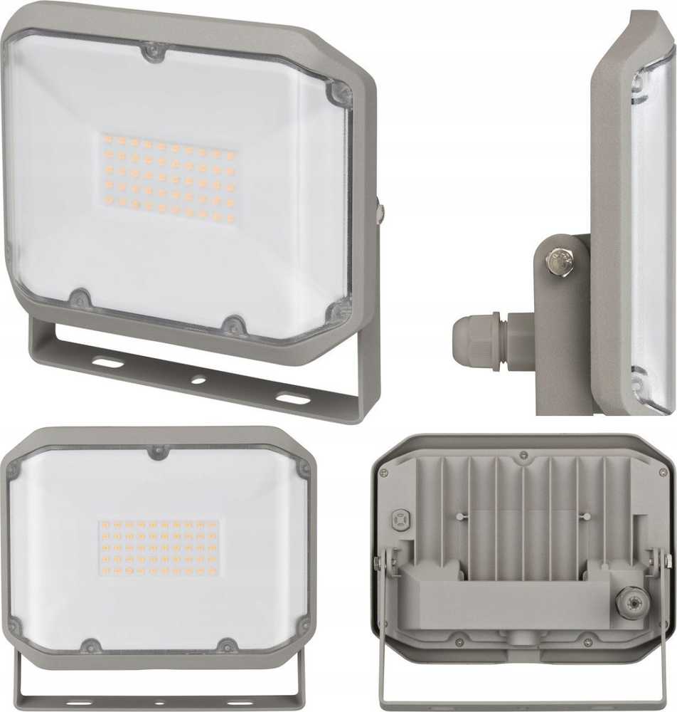 Kondicionierius Naświetlacz Brennenstuhl Brennenstuhl 1178030900 reflektor 30 W LED Pilka E